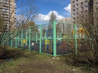 Nevsky district, avenue Solidarnosti. sports ground