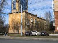 Невский район, улица Цимбалина, дом 42. многоквартирный дом