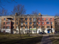 Nevsky district, Oktyabrskaya embankment, 房屋 64 к.3. 公寓楼