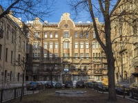 Petrogradsky district,  , house 1-3А. Apartment house