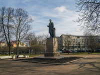 Petrogradsky district, monument А.С. Попову , monument А.С. Попову