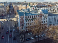 Petrogradsky district,  , house 13. Apartment house