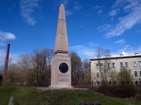 Petrogradsky district, 方尖碑 на месте казни декабристов , 方尖碑 на месте казни декабристов