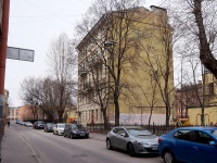 Петроградский район, улица Бармалеева, дом 21. многоквартирный дом