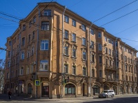Petrogradsky district,  , house 71. Apartment house