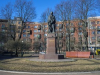 Petrogradsky district, monument Т.Г. Шевченко , monument Т.Г. Шевченко