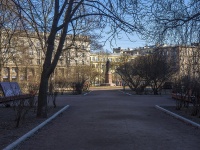 Petrogradsky district, public garden Шевченко , public garden Шевченко