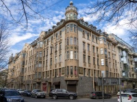 Petrogradsky district,  , house 26-28. Apartment house