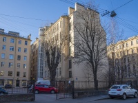 Petrogradsky district,  , house 36-38 ЛИТ В. Apartment house