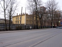 Petrogradsky district, Lev Tolstoy st, house 13. building under reconstruction