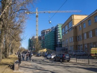 Petrogradsky district, Lev Tolstoy st, 房屋 6/8 К.11А. 建设中建筑物
