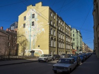 Петроградский район, улица Большая Пушкарская, дом 32. многоквартирный дом