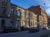 Петроградский район, улица Большая Пушкарская, дом 10. офисное здание