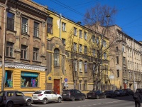 Петроградский район, улица Большая Пушкарская, дом 26. многоквартирный дом