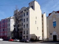 Петроградский район, улица Кронверкская, дом 15. многоквартирный дом