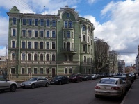 Petrogradsky district, Lenin st, 房屋 8. 公寓楼
