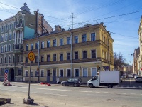 Petrogradsky district, Lenin st, house 10. Apartment house