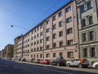 Petrogradsky district, Lenin st, house 38. Apartment house