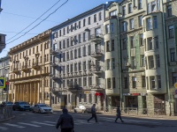 Petrogradsky district, Lenin st, 房屋 44. 公寓楼