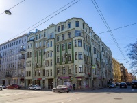 Petrogradsky district, Lenin st, 房屋 46/23. 公寓楼