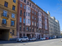 Petrogradsky district, Lenin st, 房屋 50. 公寓楼