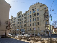 Petrogradsky district, Lenin st, 房屋 52. 公寓楼