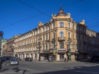 Petrogradsky district,  , house 51. Apartment house