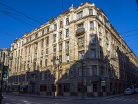 Petrogradsky district,  , house 74. Apartment house