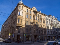 Petrogradsky district,  , house 80. Apartment house