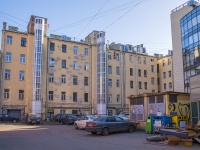 Petrogradsky district,  , house 86. Apartment house