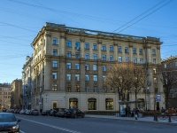 Petrogradsky district,  , house 34-36. Apartment house
