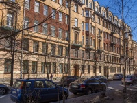 Petrogradsky district, Gatchinskaya st, house 19-21. Apartment house