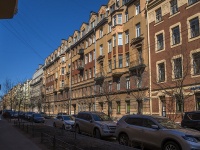 Petrogradsky district, Gatchinskaya st, house 19-21. Apartment house