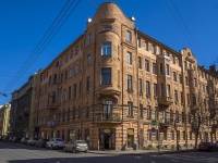 Petrogradsky district, Gatchinskaya st, house 35. Apartment house