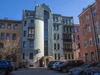 Petrogradsky district,  , house 18. Apartment house
