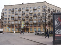 Петроградский район, улица Ординарная, дом 21. многоквартирный дом