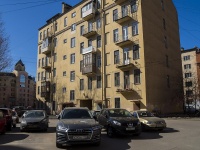 Petrogradsky district, Gazovaya st, house 1А. Apartment house