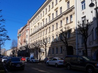 Petrogradsky district,  , house 2. Apartment house