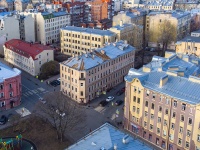 Petrogradsky district, Mira st, 房屋 2/11. 公寓楼