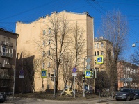Petrogradsky district, st Mira, house 24. Apartment house