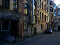 Petrogradsky district, Mira st, house 25. Apartment house