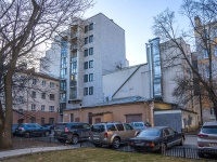 Petrogradsky district, Mira st, house 36. Apartment house