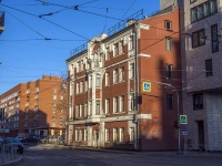 Petrogradsky district, Mira st, house 36. Apartment house