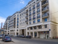 Petrogradsky district, Mira st, house 37. Apartment house