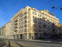 Petrogradsky district,  , house 45. Apartment house