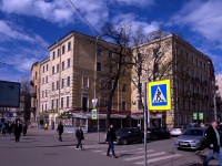 Petrogradsky district, Krestyansky alley, house 2. Apartment house