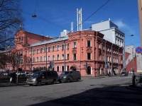 Petrogradsky district, Бизнес-центр "Сенатор", Kropotkin st, 房屋 1