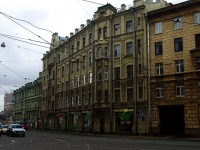 Petrogradsky district, Kuybyshev st, 房屋 33/8Б. 公寓楼