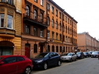 Petrogradsky district, Michurinskaya st, house 12. Apartment house