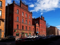 Petrogradsky district, st Michurinskaya, house 19. Apartment house